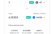 Newland推出全新的Mdex—HT/HUSD活动性挖矿计划